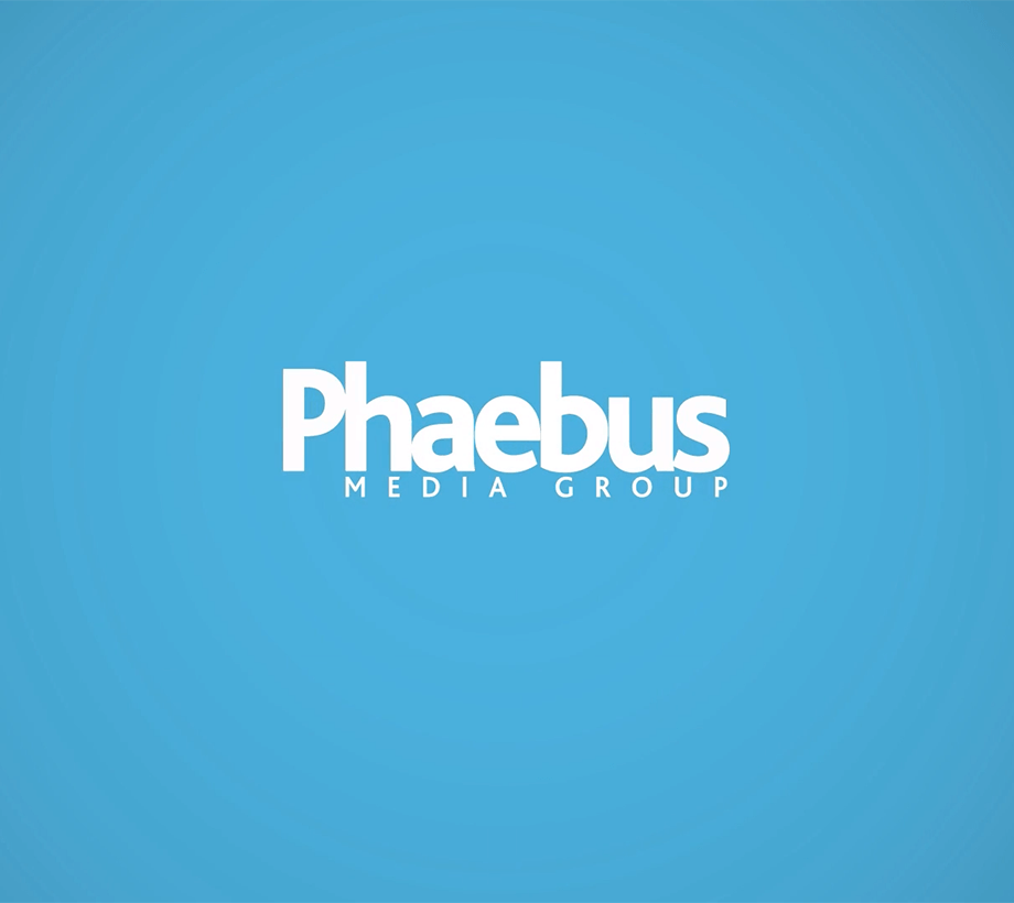 image of phaebus logo on blue background